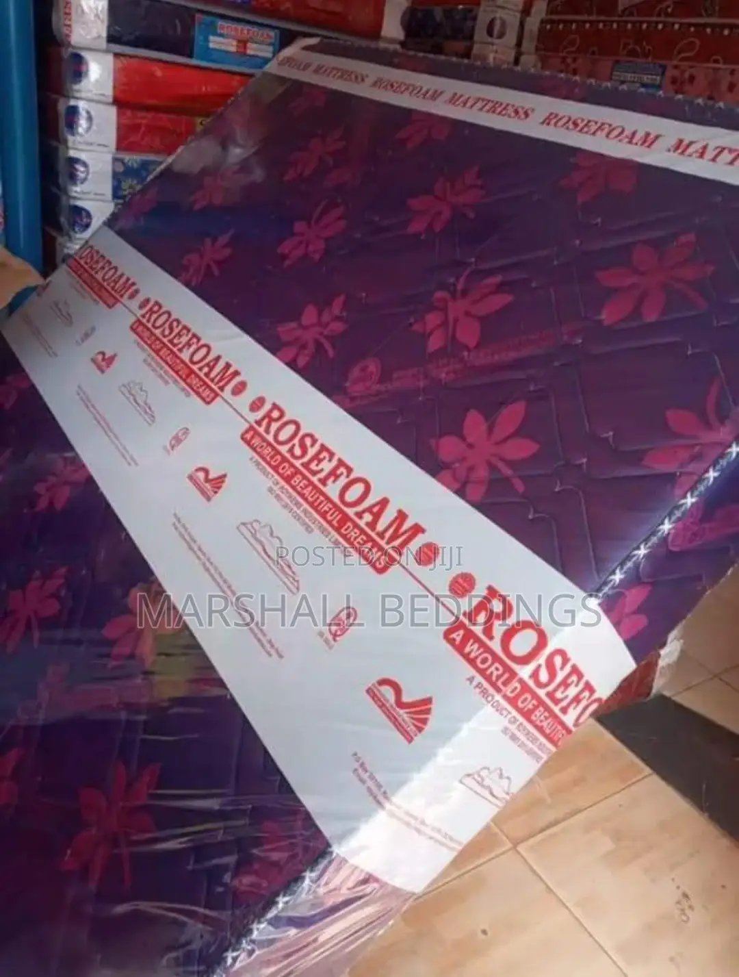 6x6/8inch High Density Euroform Mattress