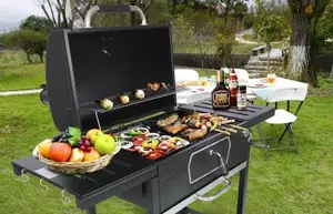 Barbecue Grill With Wheels