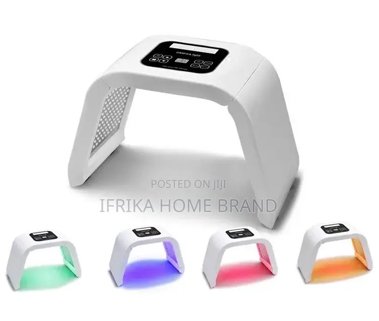 7 in 1 Colors LED Facial Skin Mask Red Light Face Therapy