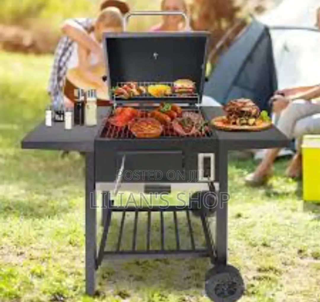 Barbecue Grill With Wheels