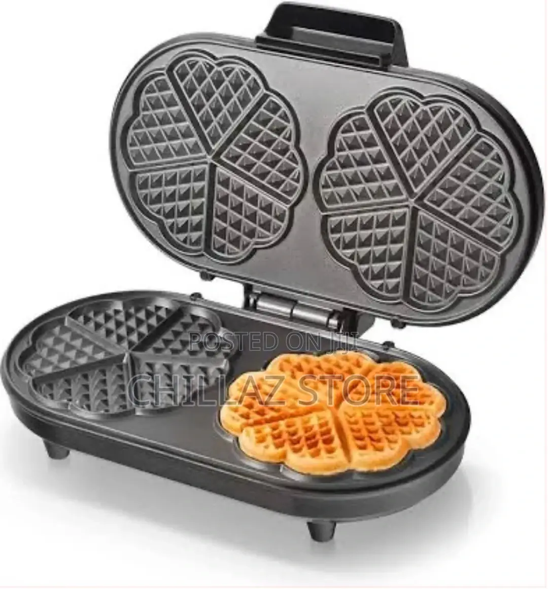 Saachi Waffle Maker, Black, NL-WM-1551