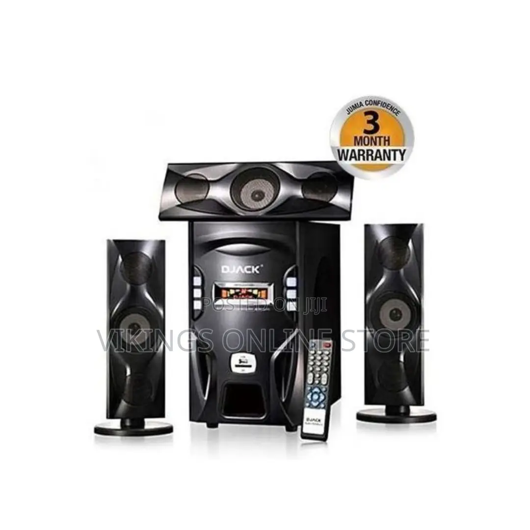 Djack DJ-F3L Bluetooth Speaker- Black