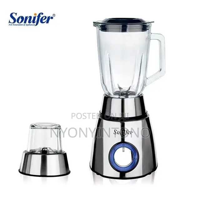 Sonifer High Quality Glass Juice Blender.