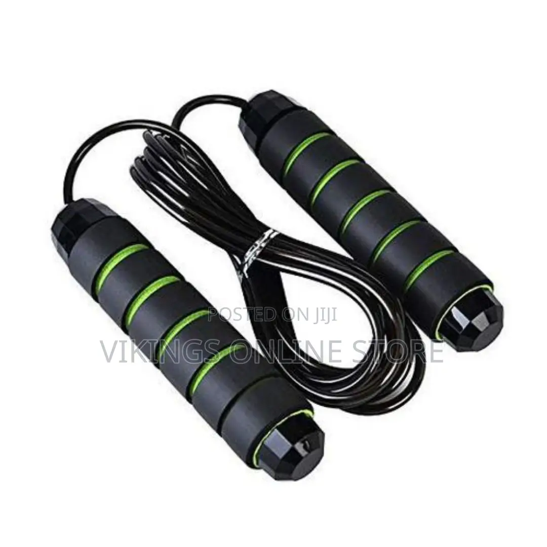 Firm Grip Skipping Rope - Black