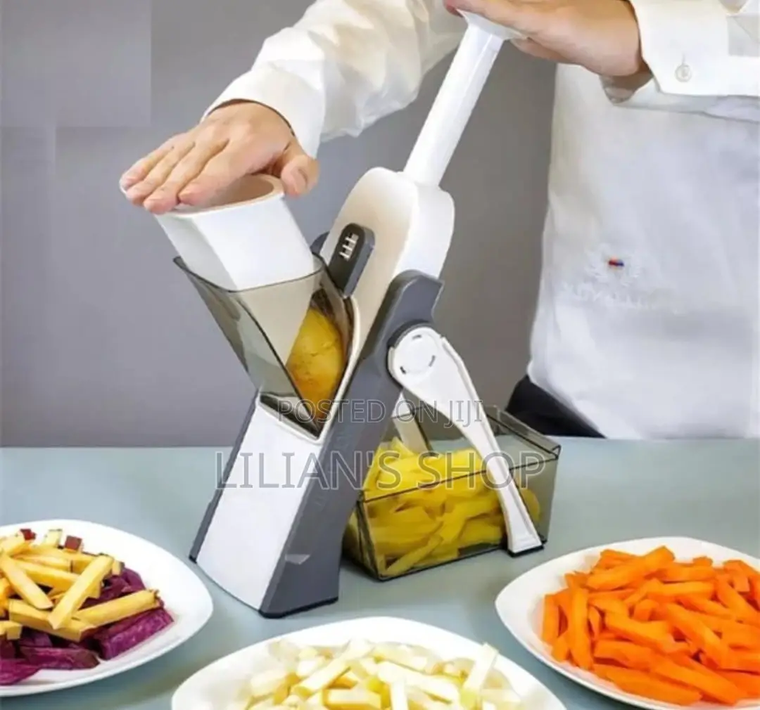 Safe Slice Mandoline Slicer, Dicer for Vegetable Meal