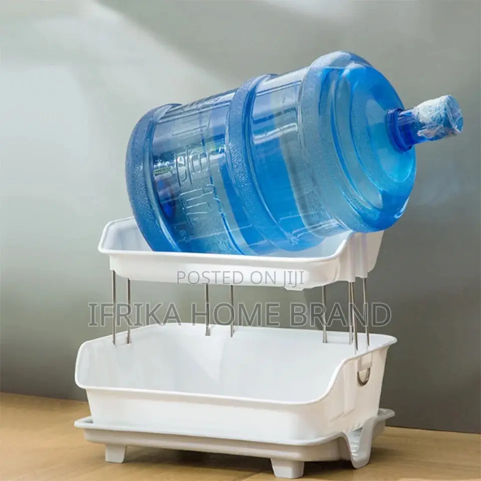 2-Tier Dish Drying Rack Large Capacity Dish Racks Kitchen
