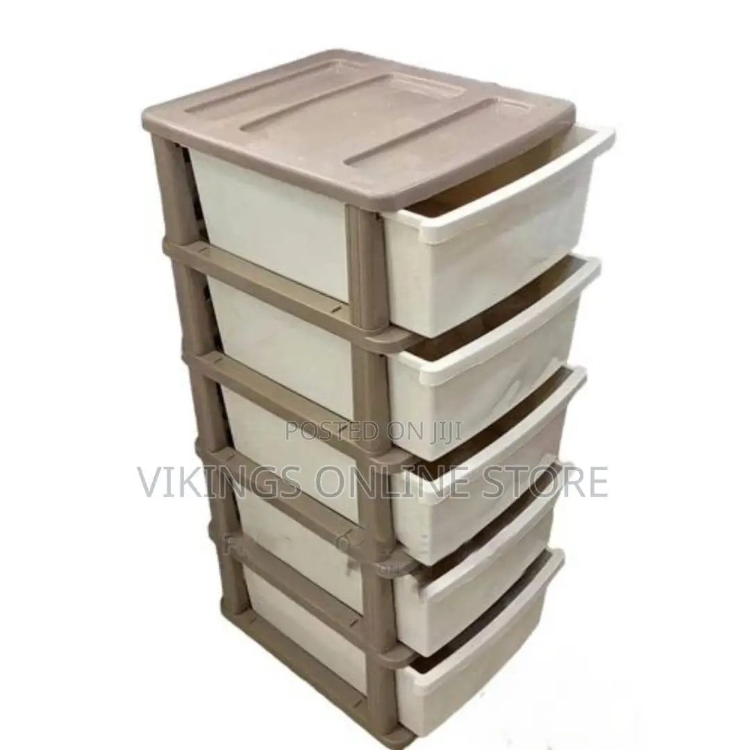 5layer Abc Plastic Multiple Purpose Storage Rack