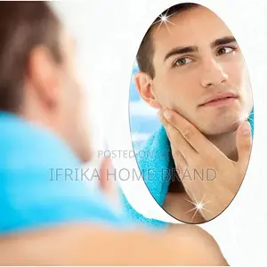 Removable Acrylic Mirror Wall Square Oval Self Adhesive