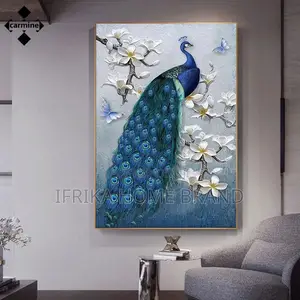 Home Decor Peacock Wall Art Painting Wall Poster Noble