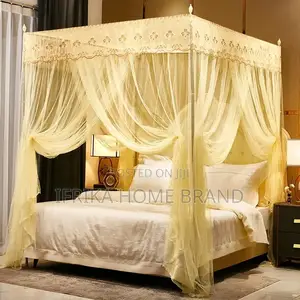 Mosquito Net Romantic Palace Netting With Iron Tube Frame