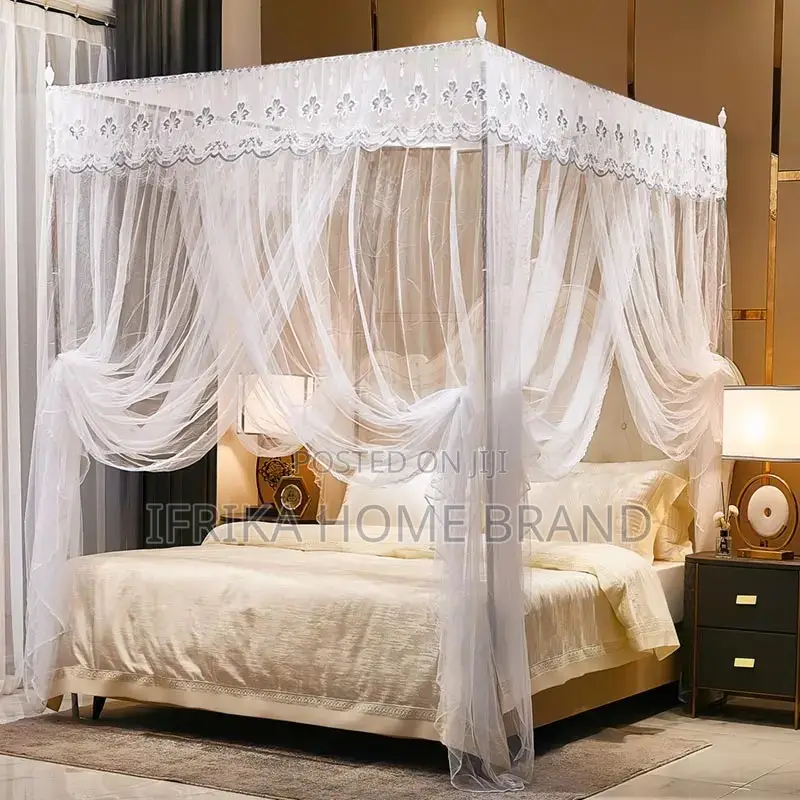 Mosquito Net Romantic Palace Netting With Iron Tube Frame