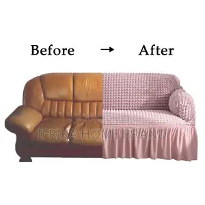 3;2;1 Elastic Stretch Sofa Cover Plaid Couch Cover