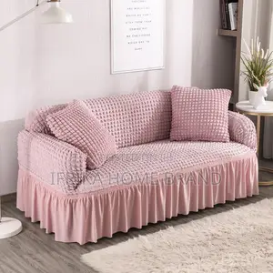 3;2;1 Elastic Stretch Sofa Cover Plaid Couch Cover