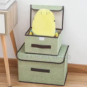 2pcs Foldable Underwear Bra Tie Socks Clothes Storage Box