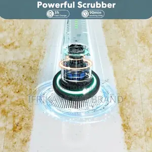 Electric Spin Scrubber 7in1 Bathroom Cordless Cleaning Brush