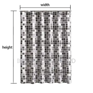 Bathroom Shower Curtain Waterproof Shower Curtain PEVA
