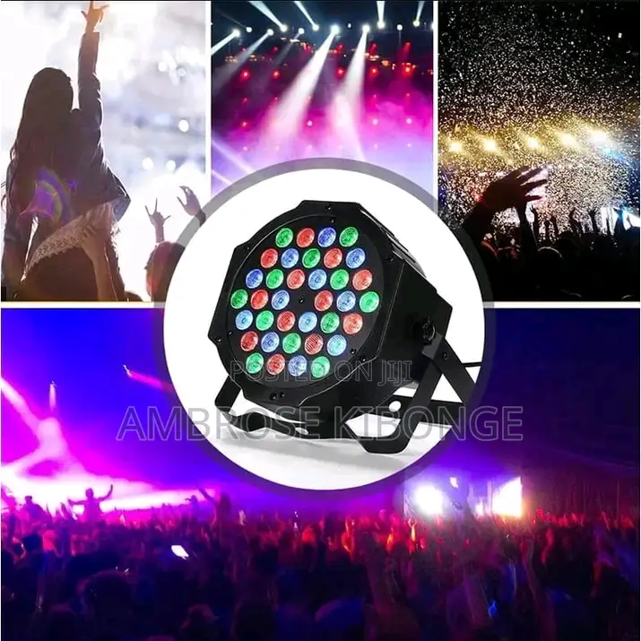 Aluminum Alloy LED Flat Par 18×12watts Lighting Medium Size.