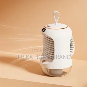 3600mah Hand-Held Desktop Air Conditioner Wet Fan 3 Speeds