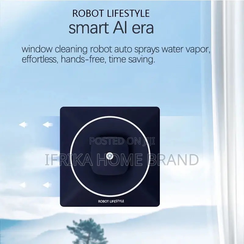 Window Cleaning Robot With Water Spray for Washing Windows