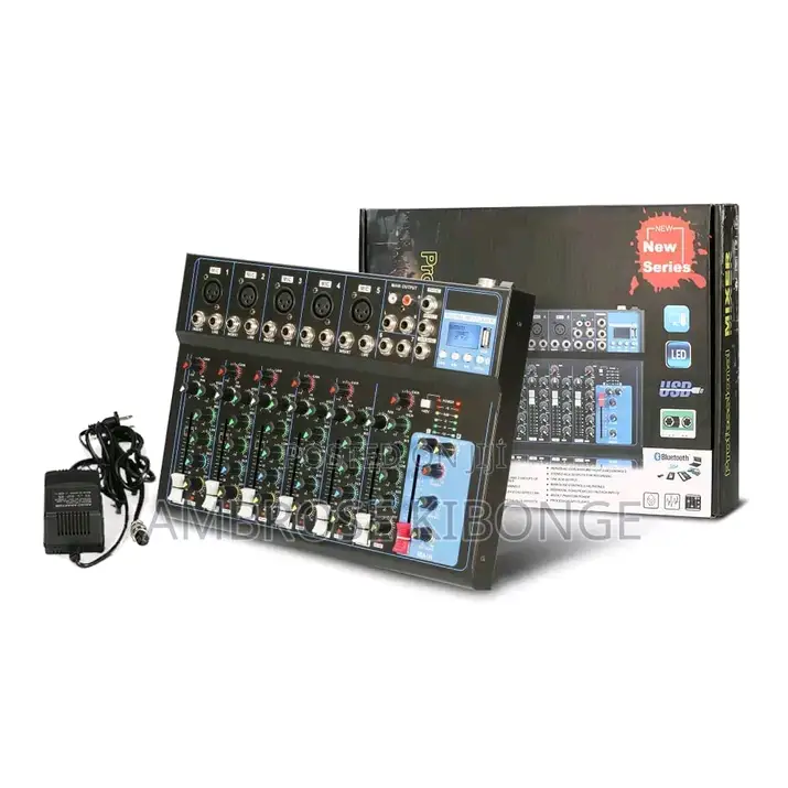 New F-7 Digital USB Mixing Console Effects Processor Mixer.
