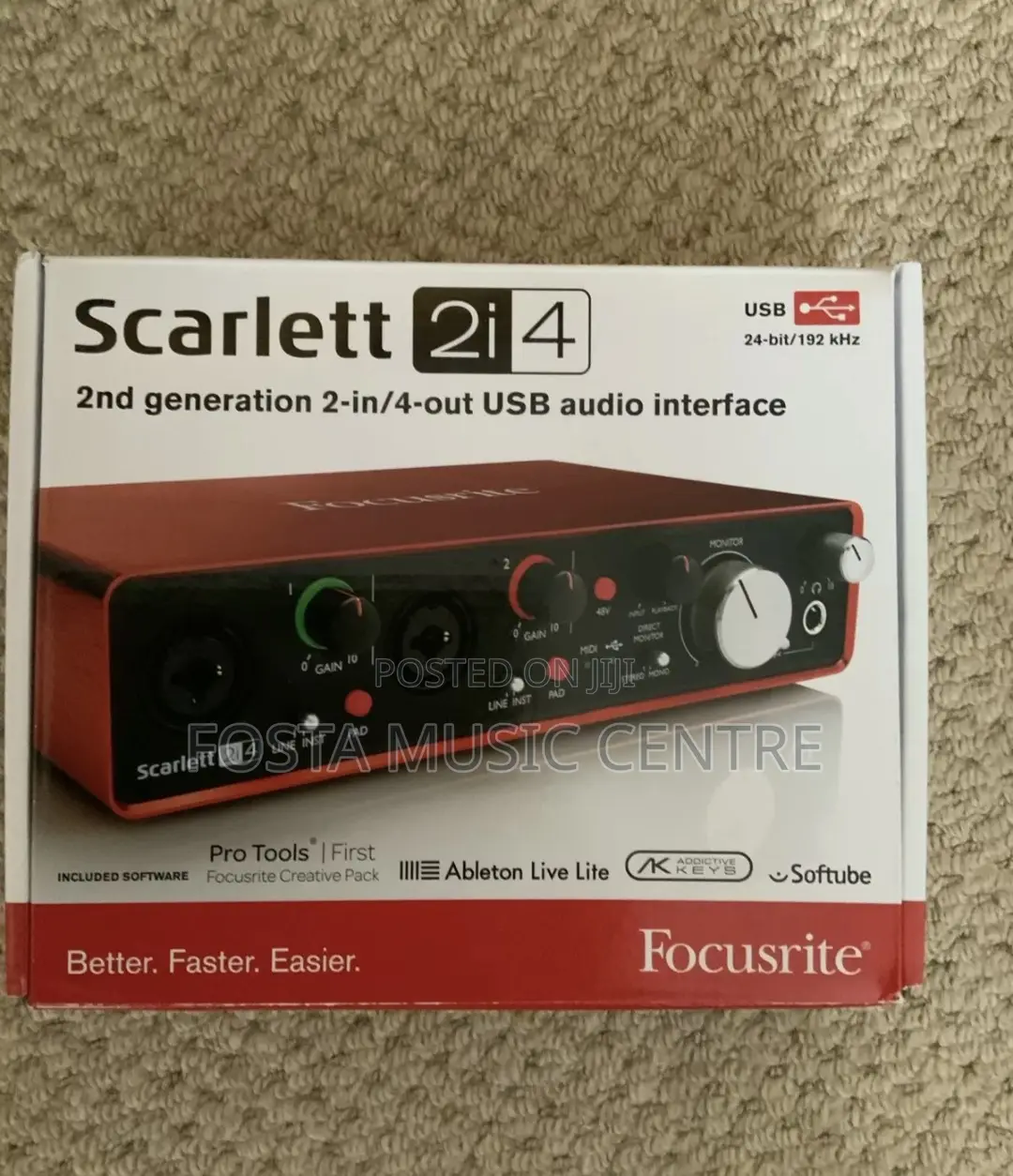 Focusrite 2i4 Sound Card