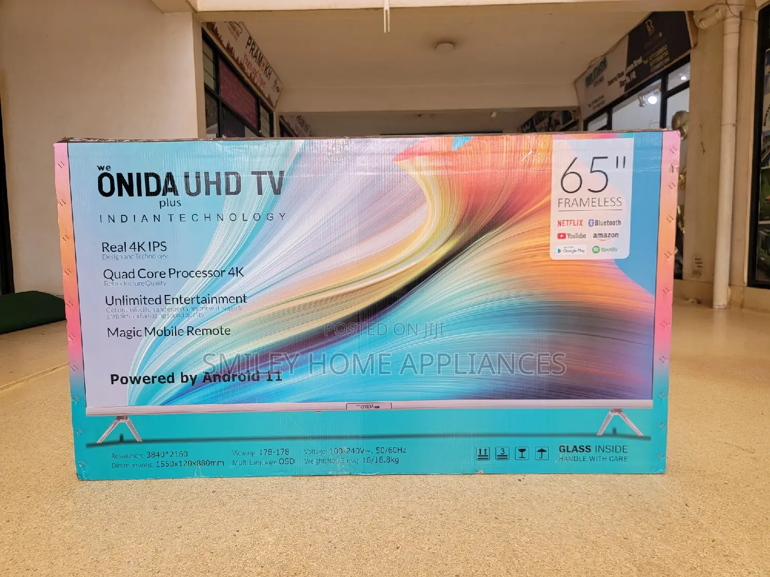 Onida 65inches Smart Tv