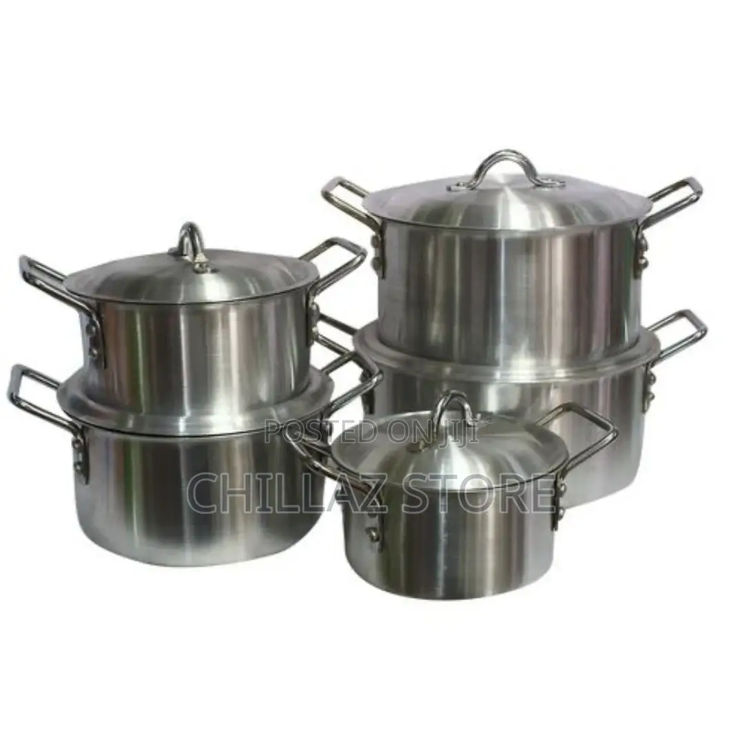 United Aluminium Cooking Pots/Saucepan Set-