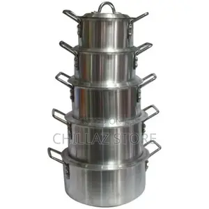 United Aluminium Cooking Pots/Saucepan Set-