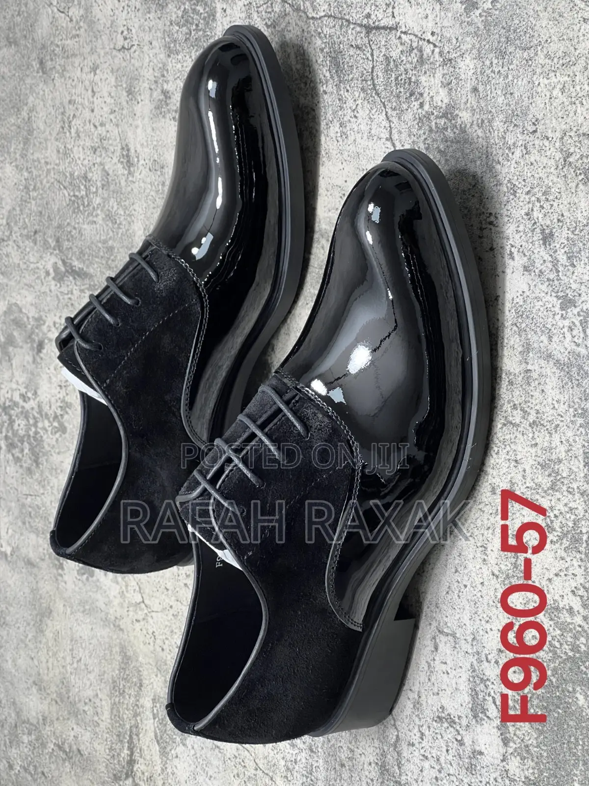 Original Classy Franco Banetti Suede Shinny Shoes