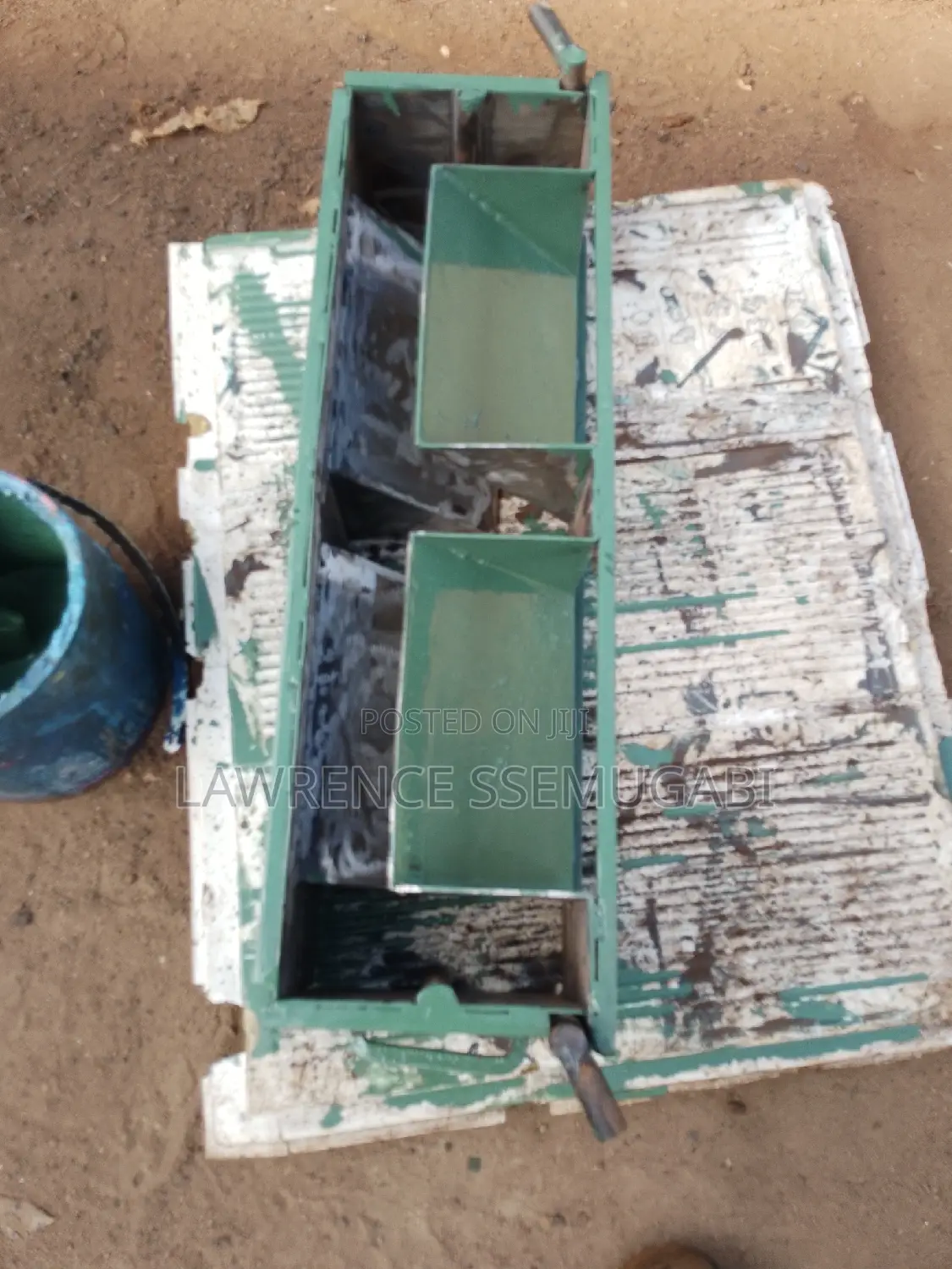 Roofer Making Mould for Double