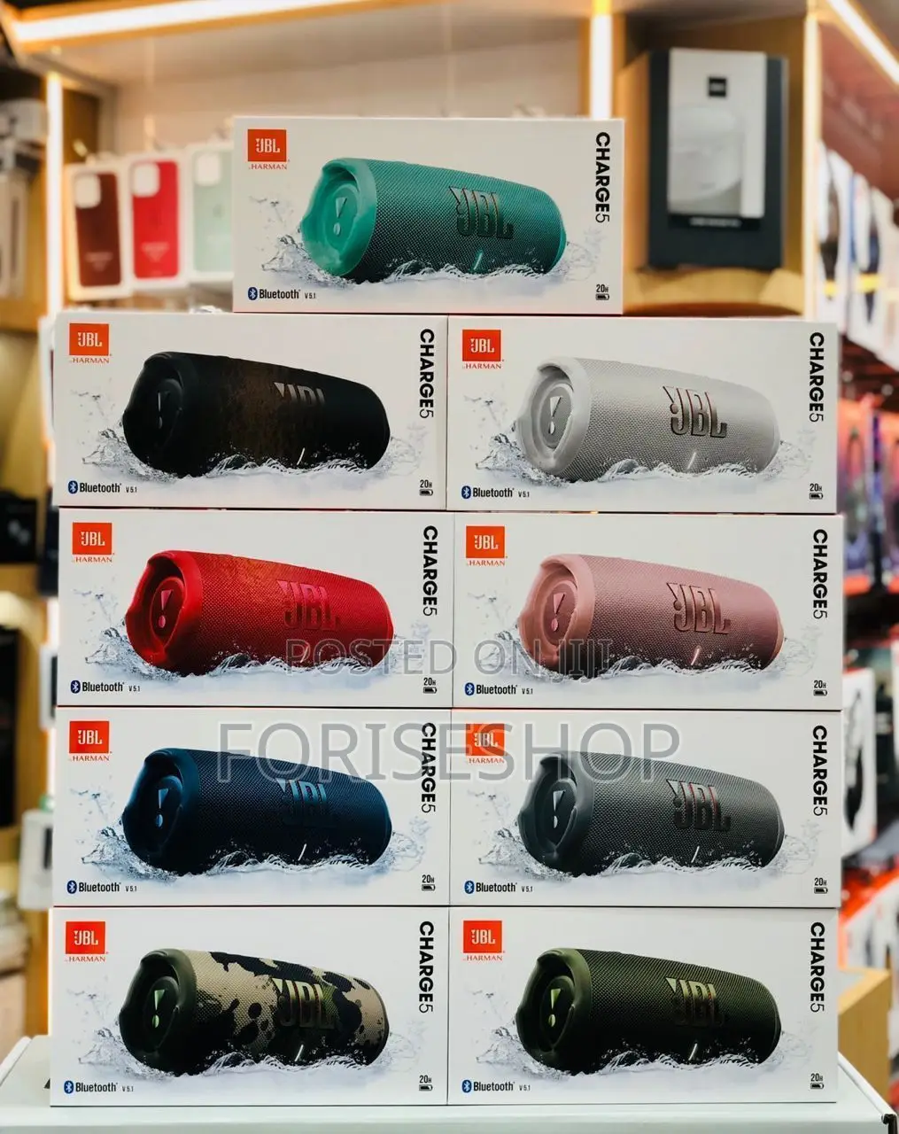 JBL Charge 5 Bluetooth Speakers Wholesale