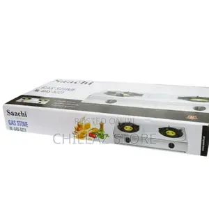 Saachi Gas Stove NL-GAS-5221 Metallic Top –