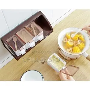 Lightbox
Wall Mounted Spice,Sugar Bowlstorage Rack Organizer
