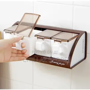 Lightbox
Wall Mounted Spice,Sugar Bowlstorage Rack Organizer