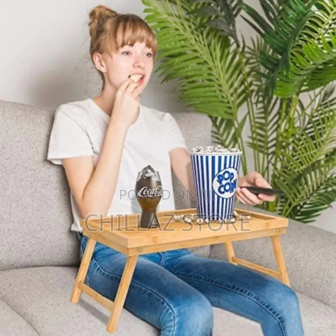 Bamboo Fold Up Lap/Bedroom Serving Tray –