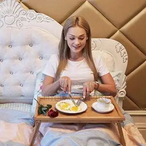 Bamboo Fold Up Lap/Bedroom Serving Tray –