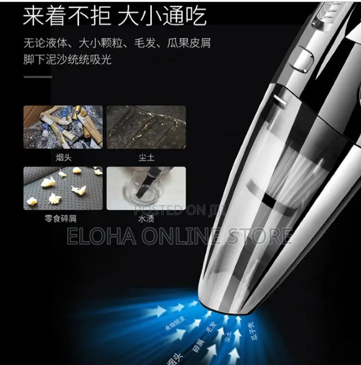 Portable Wireless Car Vaccum Cleaner