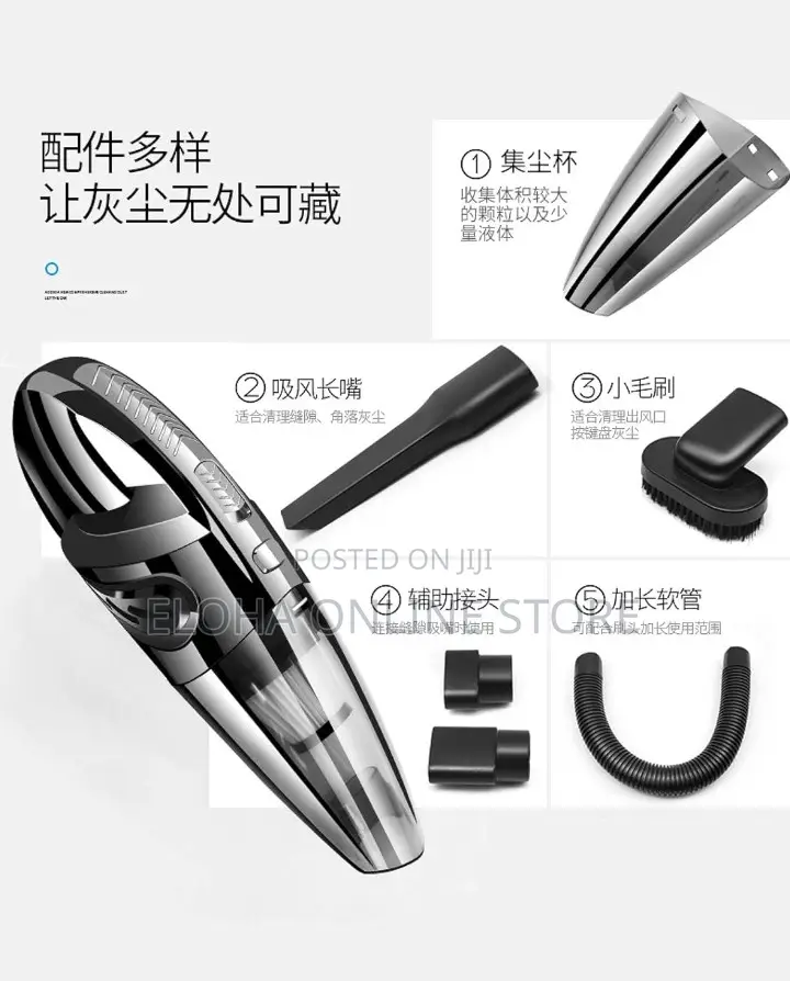 Portable Wireless Car Vaccum Cleaner