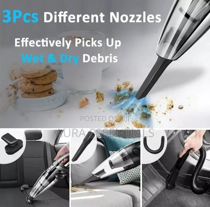 Rechargeable Cordless Wet Dry Car Vacuum Cleaner