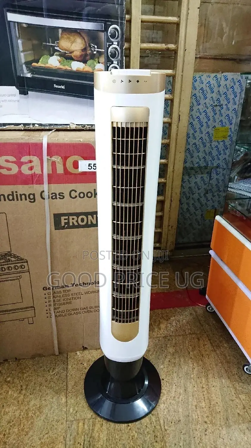 Hudin Remote Tower Fans. Made in India