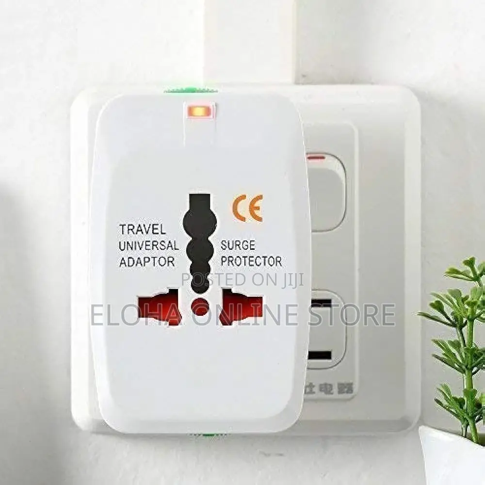 Universal Travel Adapter With Built-in USB Charger Ports