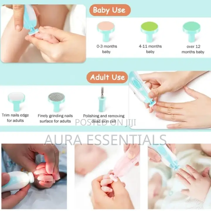 6 In 1 Baby Safety Nail Trimmer