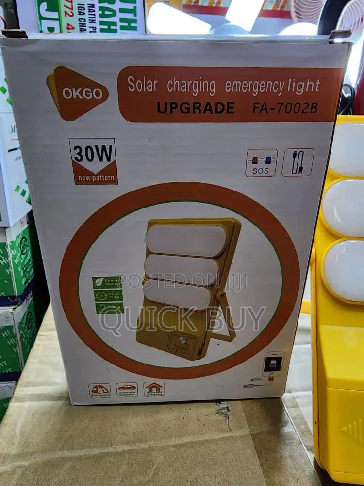 Solar Charging Emergency Light