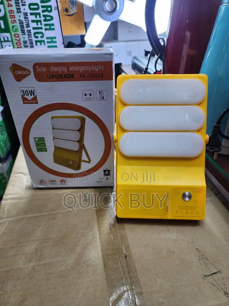 Solar Charging Emergency Light