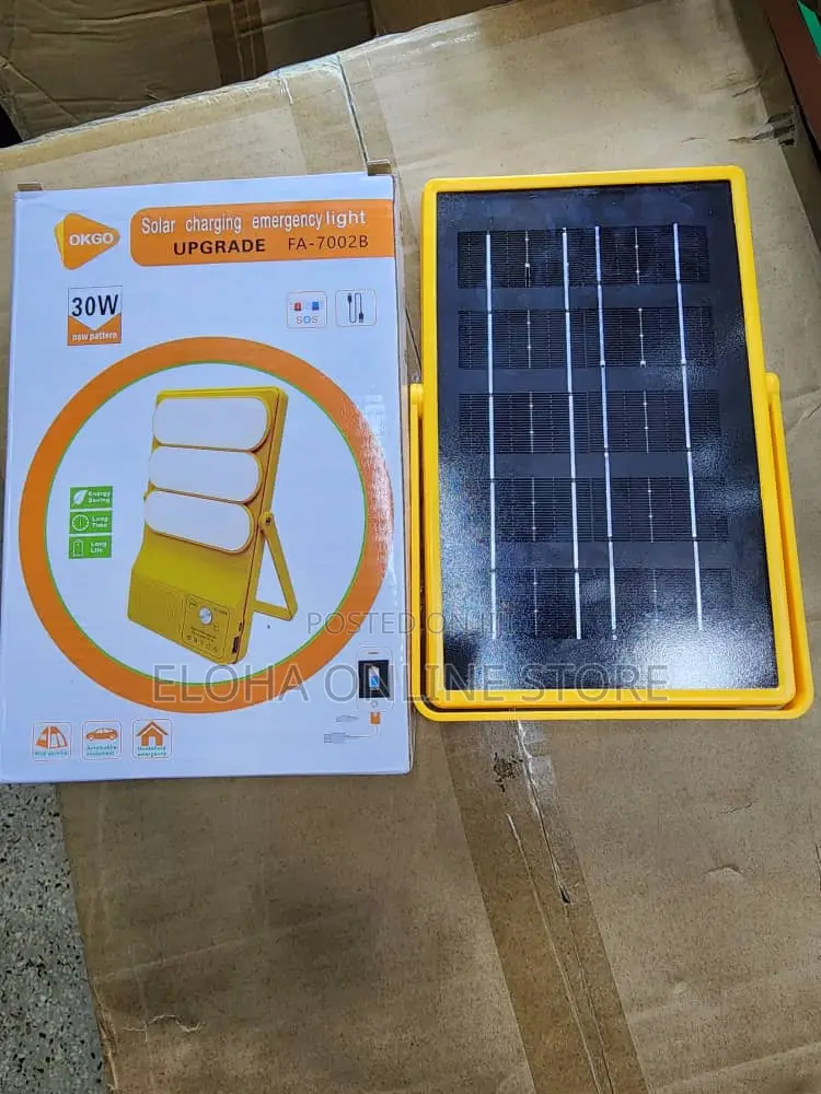 Portable Rechargeable LED Light/Solar Charging