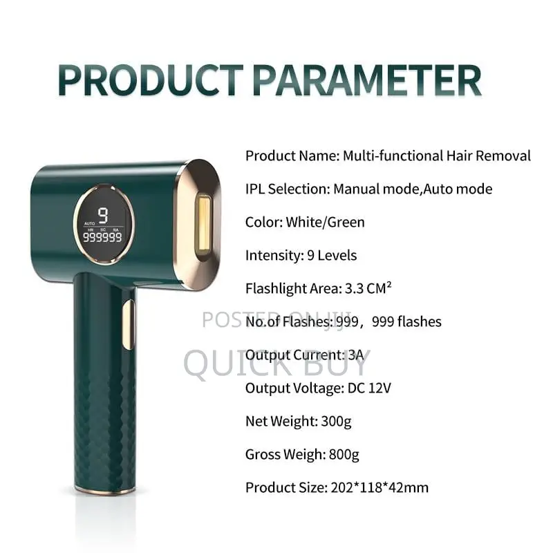 Laser Painless Hair Removal Device/Full Body Hair Removal