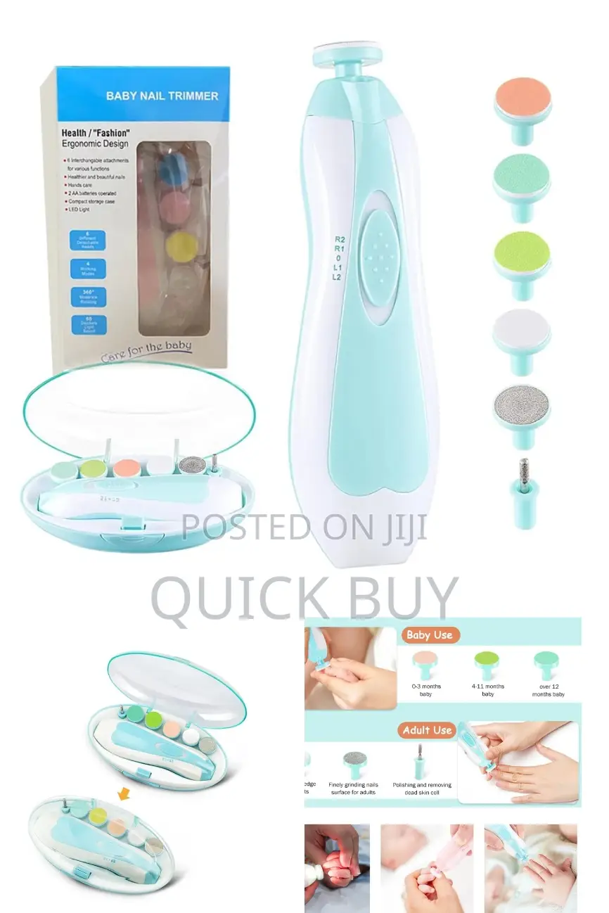 6in1 Baby Safety Nail Trimmer