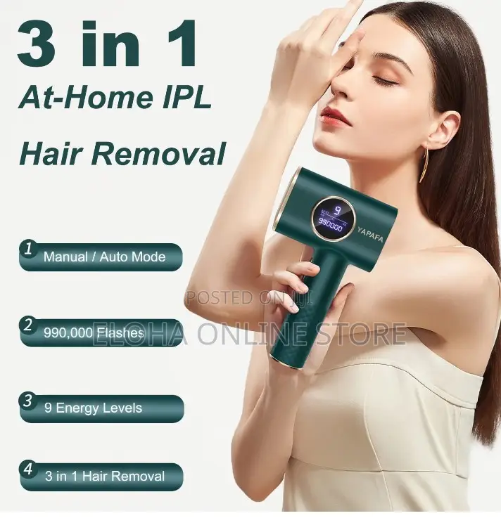 Multifunctional Laser Painless Hair Remover Device