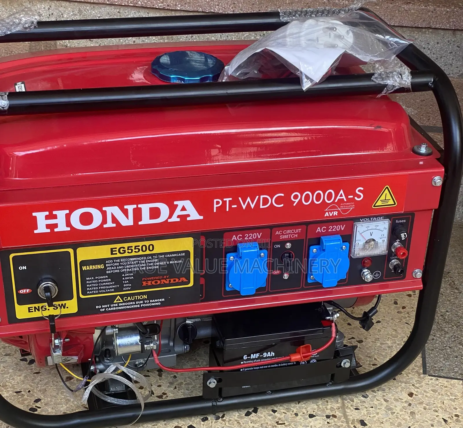 Honda Generator 4 Kva