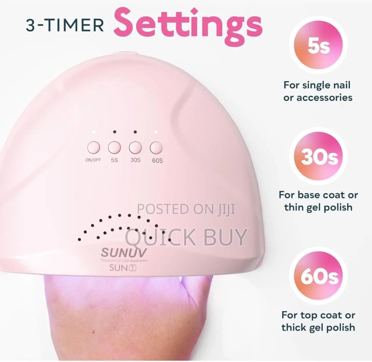 LED Nail Lamp Dryer for Uv Gel.